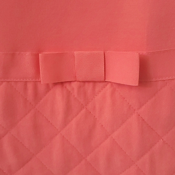 NWT Gymboree Peachish Short Sleeve Quilted Bottom Dress Little Girls Size 4 - Picture 5 of 8